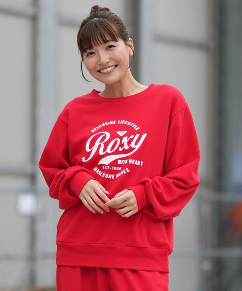 トレーナー/スウェット RHsweat ROXY（ロキシー） トレーナー スウェット ROXY WITH HEART PULLOVER
