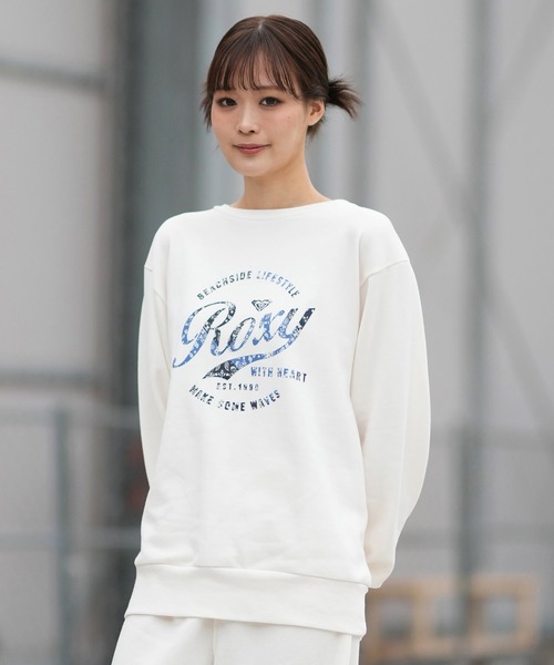 ROXY（ロキシー） トレーナー スウェット ROXY WITH HEART PULLOVER