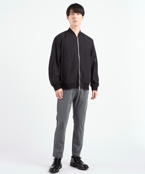 「ATTACHMENT」 ナイロンブルゾン 2 ブラック メンズ_画像2