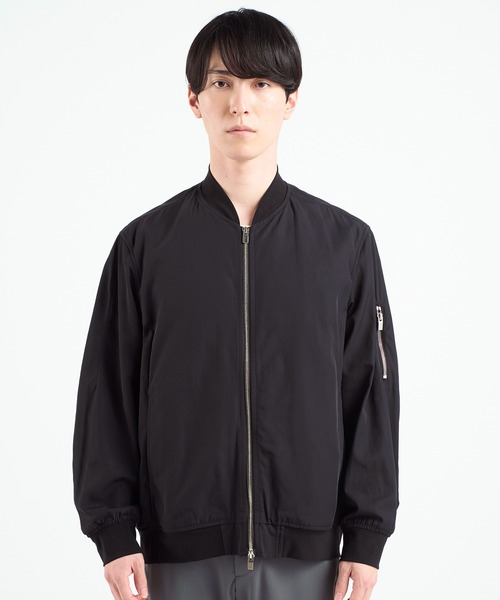 「ATTACHMENT」 ナイロンブルゾン 2 ブラック メンズ_画像3