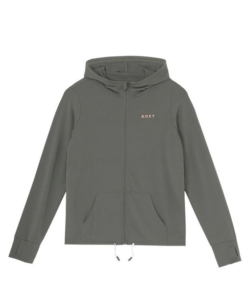 新品　roxy パーカー　ラッシュガード　長袖　L グレー　大人気 ROXY（ロキシー） ラッシュガード 「ROXY/ロキシー」AURORA 水陸両用