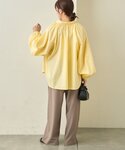 ブラウス シャツ 「アップデート/腰回りカバー...の詳細画像1