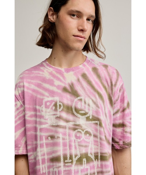 新品✨タグ付き♪定価12,900円　デシグアル　Tシャツ　Mサイズ　大特価‼️ Desigual（デシグアル） tシャツ モザイク柄半袖Tシャツ メンズ
