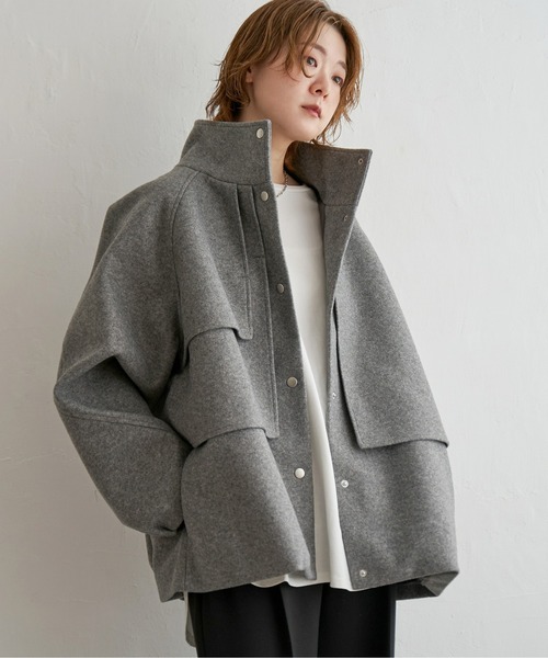 「notch.」 ジャケット M ダークグレー レディース_画像2