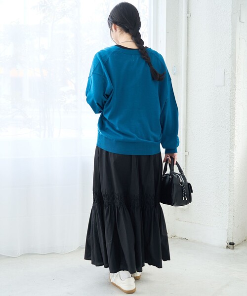 ★お値下げ★[新品☆未使用]♥DURAS＆ルコック♥ニットカーデ上下 coen（コーエン） カーディガン シアーニット Vネックカーディガン