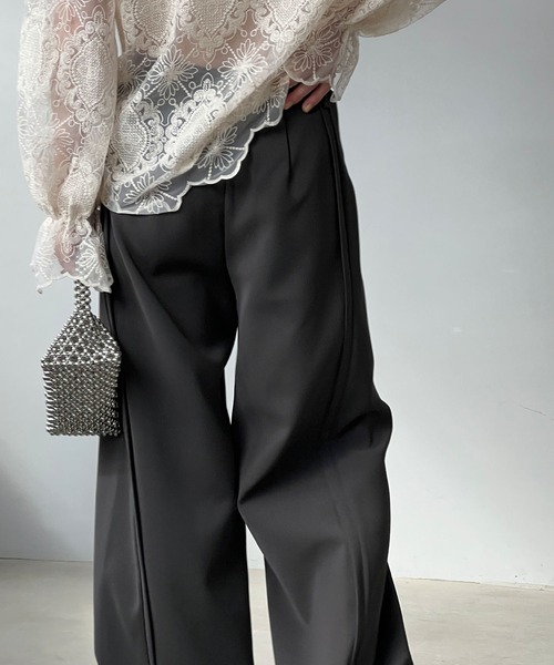 「chuclla」 パンツ L ダークグレー レディース_画像5