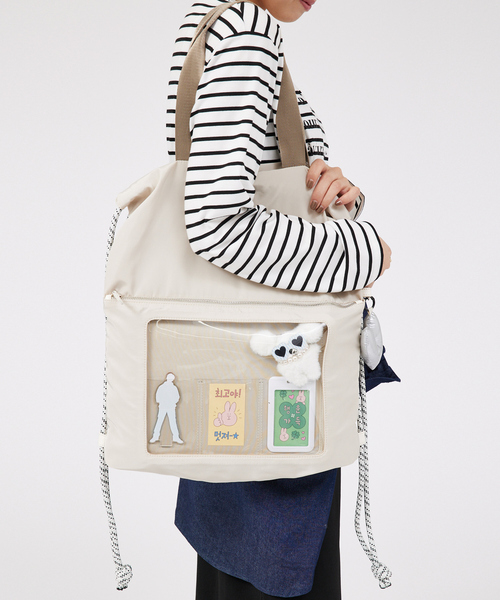 「LOWELL things」 2WAYバッグ フリー ブラック レディース_画像8