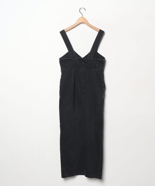 「ADAM ET ROPE'」 サロペットスカート FREE ブラック レディース_画像2