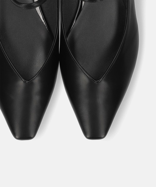 「MAMIAN」 フラットパンプス 23.0cm シルバー系その他 レディース_画像4