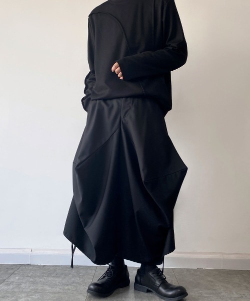 「Shoowtime」 スラックス MEDIUM ブラック メンズ_画像4