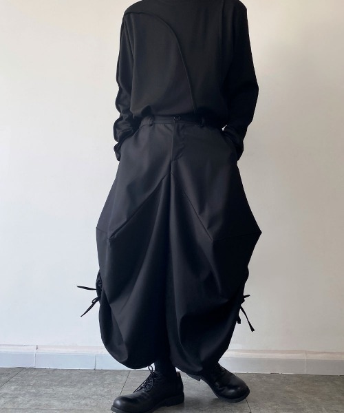 「Shoowtime」 スラックス MEDIUM ブラック メンズ_画像8