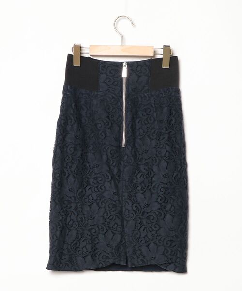 「REBECCA MINKOFF」 タイトスカート 36 ネイビー レディース_画像2