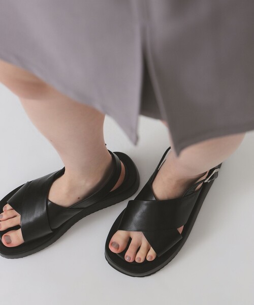 サンダル クロス ベルト サンダル 26SS レディースの画像