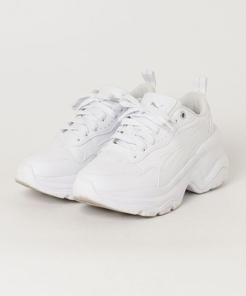 PUMA（プーマ） ローカットスニーカー 23.5cm ホワイト レディース 
