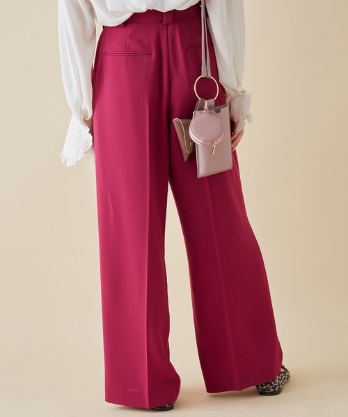 「MADEMOISELLE ROPE'」 パンツ 36 ピンク系その他2 レディース_画像3