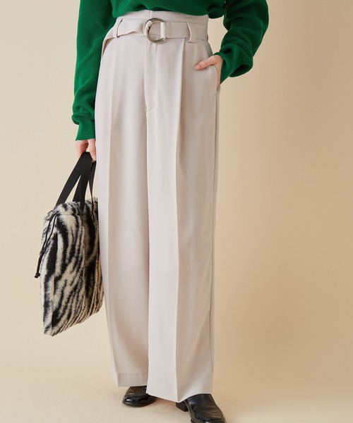 「MADEMOISELLE ROPE'」 パンツ 36 ピンク系その他2 レディース_画像5