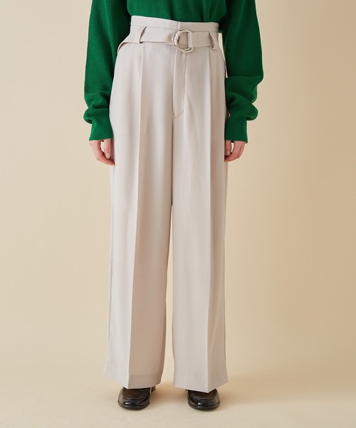 「MADEMOISELLE ROPE'」 パンツ 36 ピンク系その他2 レディース_画像8