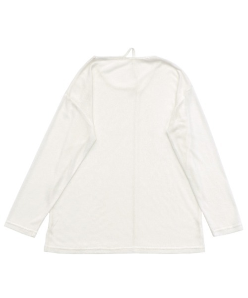 「select MOCA Et」 長袖カットソー FREE ブラック レディース_画像2