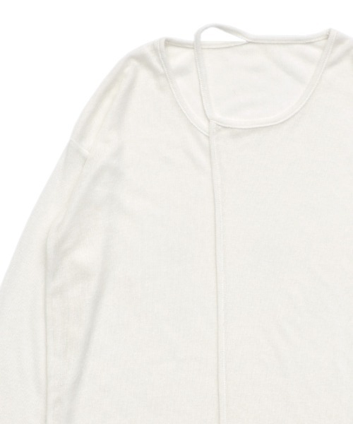 「select MOCA Et」 長袖カットソー FREE ブラック レディース_画像4