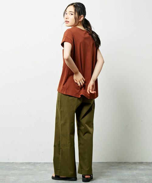 「MELROSE claire」 パンツ 2 ベージュ レディース_画像8