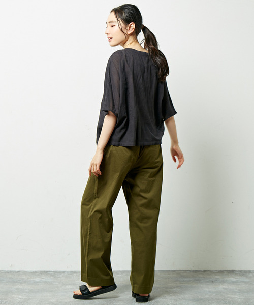 「MELROSE claire」 パンツ 2 ベージュ レディース_画像9