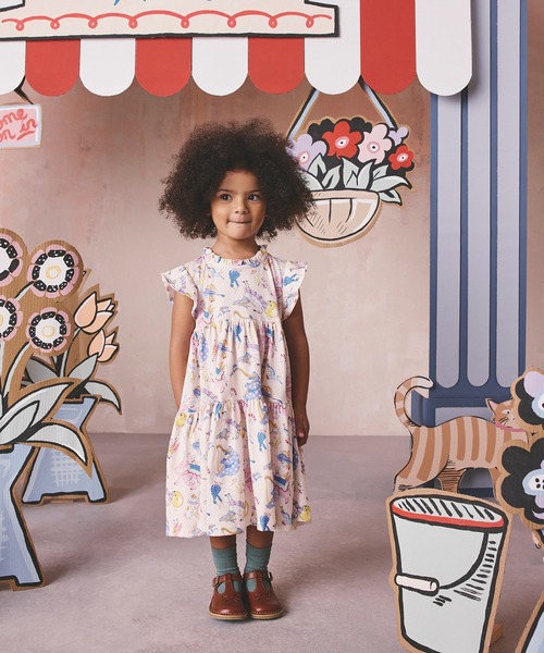 Cath Kidston（キャス・キッドソン） ワンピース キッズ ティアード