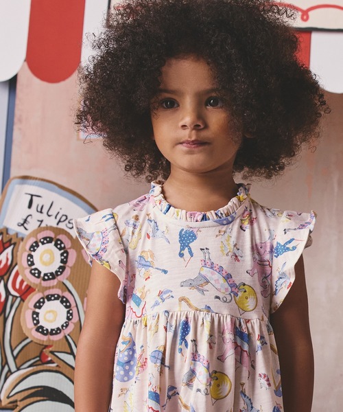 Cath Kidston（キャス・キッドソン） ワンピース キッズ ティアード 