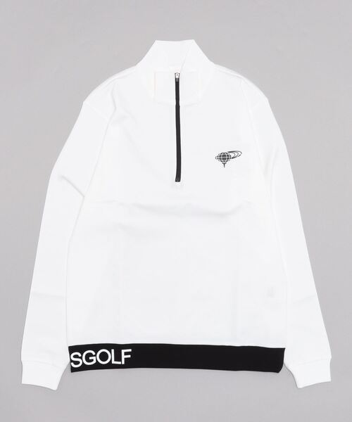 ビームスゴルフ・ロンT・白 BEAMS GOLF（ビームス ゴルフ） 長袖Tシャツ M ホワイト メンズ