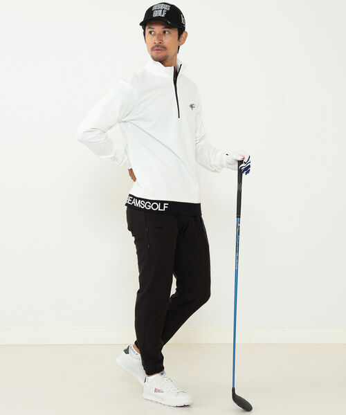 BEAMS GOLF（ビームス ゴルフ） 長袖Tシャツ M ホワイト メンズ