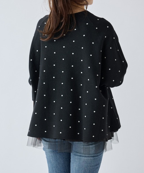 BEARDSLEY(ビアズリー) 7分袖ニット FREE グレー レディース BEARDSLEY(ビアズリー) 7分袖ニット FREE グレー レディース