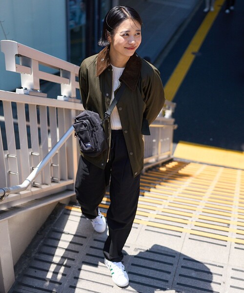 「FREAK'S STORE」 「Barbour」ブルゾン 36 ブラック レディースの画像