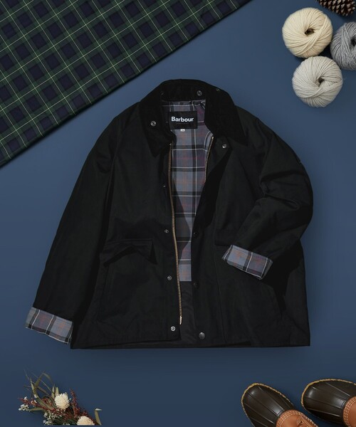 「FREAK'S STORE」 「Barbour」ブルゾン 36 ブラック レディースの画像
