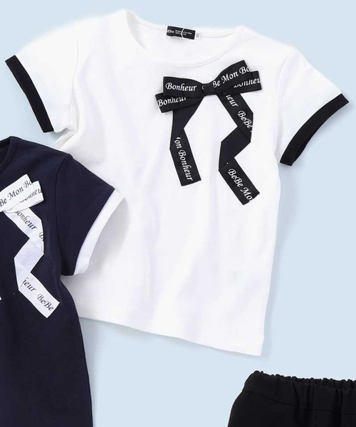 ENFOLD RIBBON-MOTIF T-SHIRT リボンモチーフTシャツ ENFOLD - ENFOLD