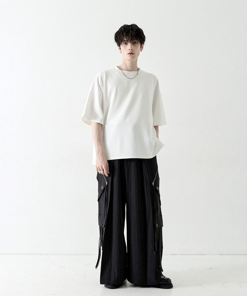 LILL（リル） uvカット tシャツ 高機能コットンポンチサイドスリット5