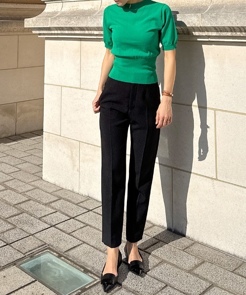 「JENNE」 チノパンツ MEDIUM ホワイト レディースの画像