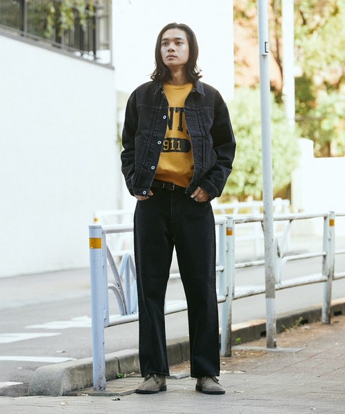 「JOURNAL STANDARD」 デニムパンツ SMALL ブラック メンズの画像