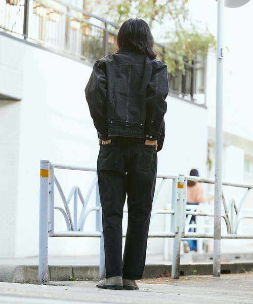 「JOURNAL STANDARD」 デニムパンツ SMALL ブラック メンズの画像