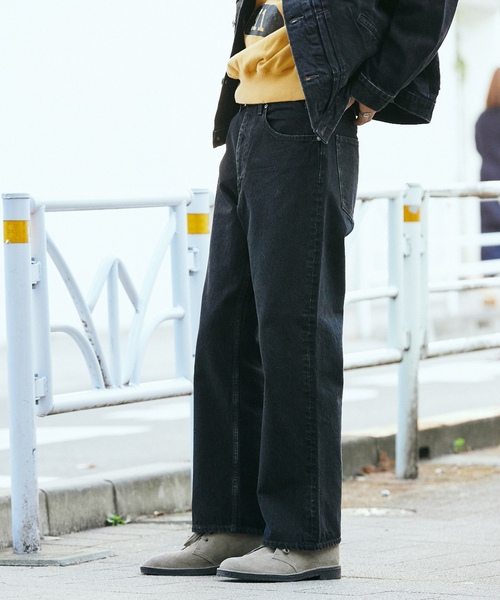 「JOURNAL STANDARD」 デニムパンツ SMALL ブラック メンズの画像
