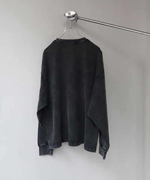 「ELLUV」 長袖Tシャツ M ブラック メンズ_画像6