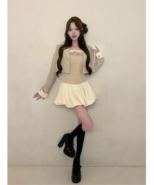 Darich（ダーリッチ） セットアップ デザインバイカラーテーラード