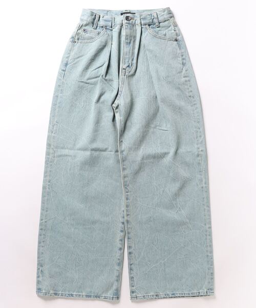 「JEANASIS」 デニムパンツ SMALL ブルー系その他4 レディース_画像2