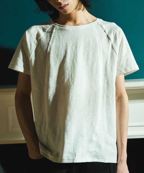 Camphor wood tシャツ RAGLAN SEAM SLUB JUST TEE / ラグランシーム
