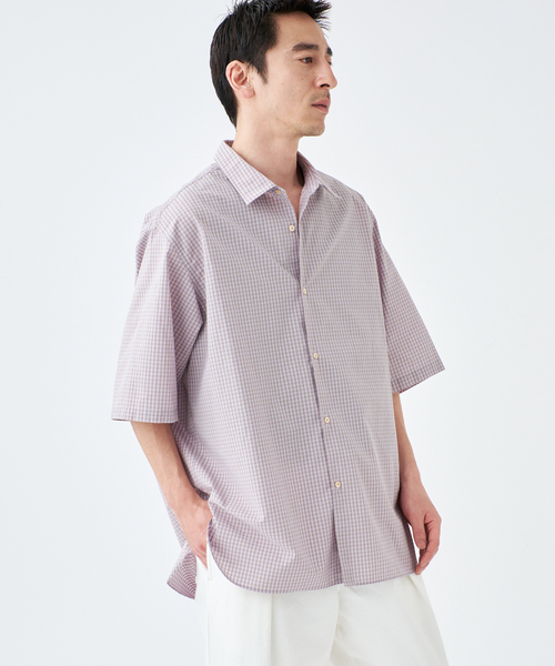 Ets.MATERIAUX（マテリオ） シャツ フレンチ ワークシャツ メンズ