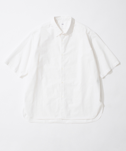 Ets.MATERIAUX（マテリオ） シャツ 半袖 フレンチ ワークシャツ メンズ