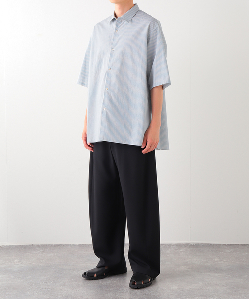 Ets.MATERIAUX（マテリオ） シャツ フレンチ ワークシャツ メンズ