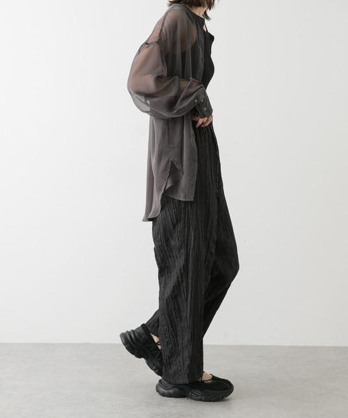 「SENSE OF PLACE by URBAN RESEARCH」 イージーパンツ ONE モカ レディース_画像4