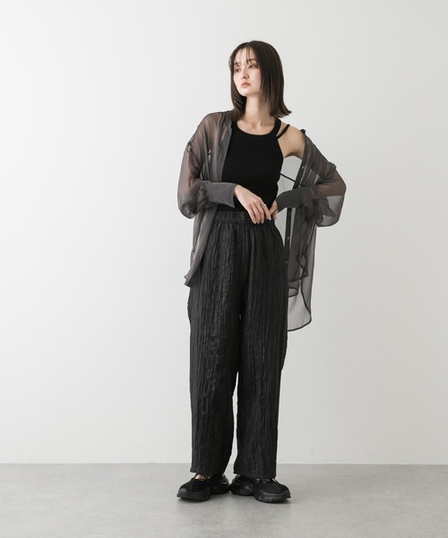 「SENSE OF PLACE by URBAN RESEARCH」 イージーパンツ ONE モカ レディース_画像7