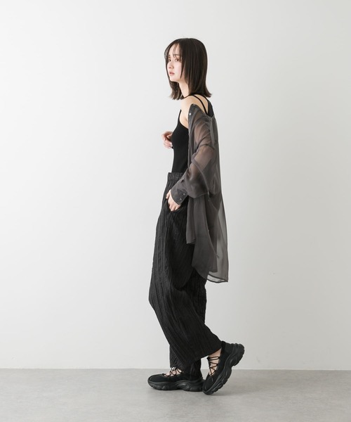 「SENSE OF PLACE by URBAN RESEARCH」 イージーパンツ ONE モカ レディース_画像8