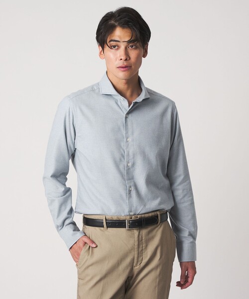 「A DAY IN THE LIFE UNITED ARROWS」 長袖シャツ L コバルトブルー メンズ_画像5