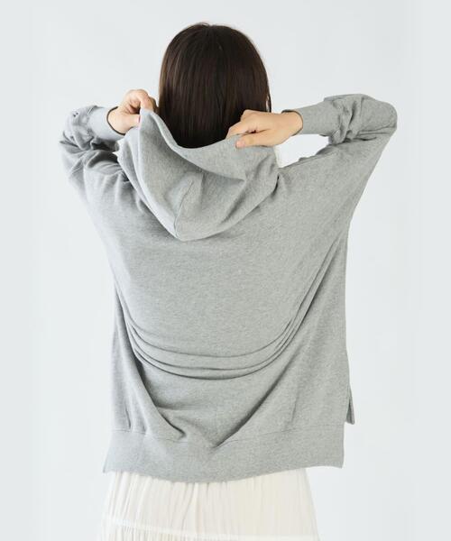 To b. by agnes 「To b.」 プルオーバーパーカー 40 グレー レディース